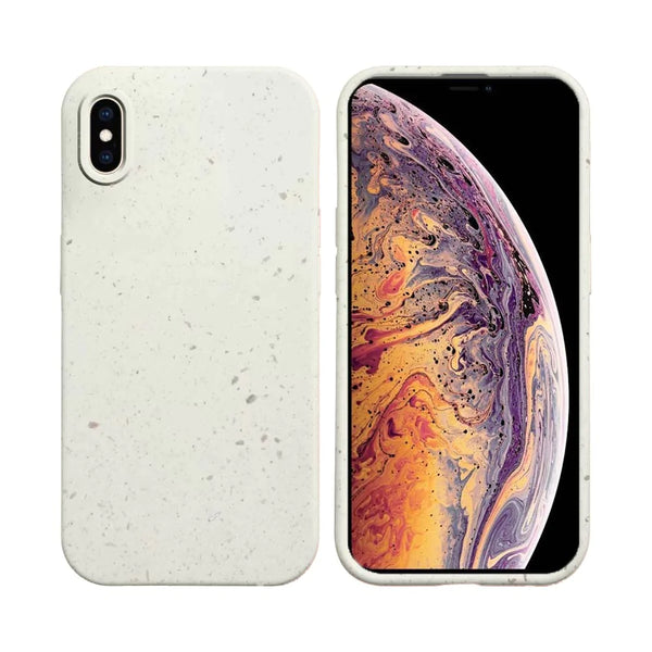 Coque Bambou Biod¨¦gradable PROTECT pour Apple iPhone XS Max Blanc