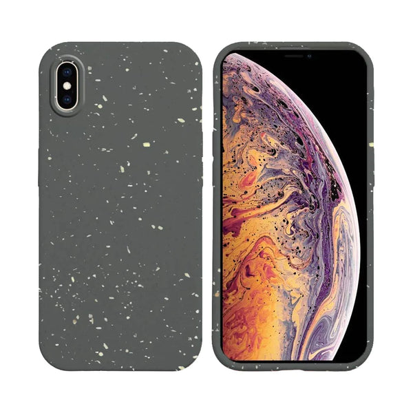 Funda de bamb¨² biodegradable PROTECT para Apple iPhone XS Max, color negro