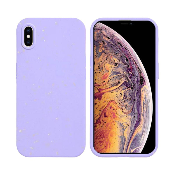 PROTECT Biodegradable Bamboo Case for Apple iPhone XS Max Light Purple