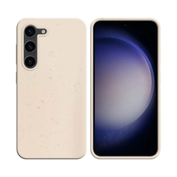 PROTECT Biologisch abbaubare Bambush¨¹lle f¨¹r Samsung Galaxy S23 Plus 5G S916, Rosa