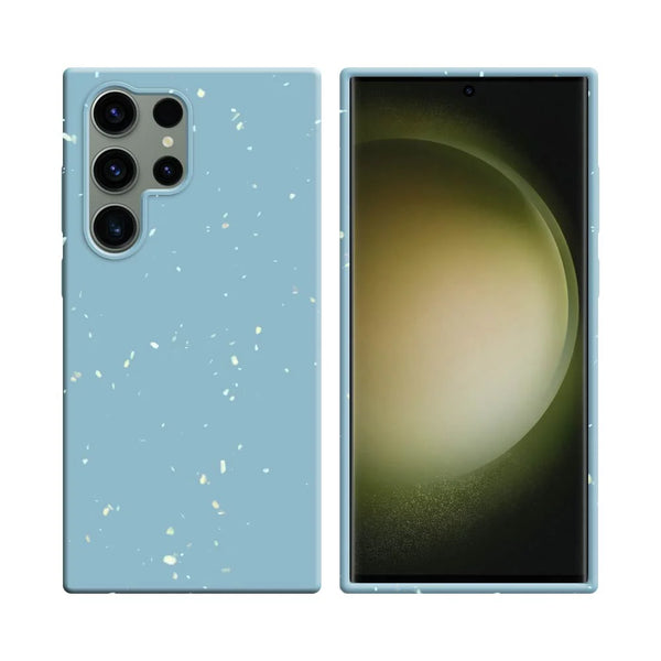 Funda de bamb¨² biodegradable PROTECT para Samsung Galaxy S23 Ultra 5G S918 Azul