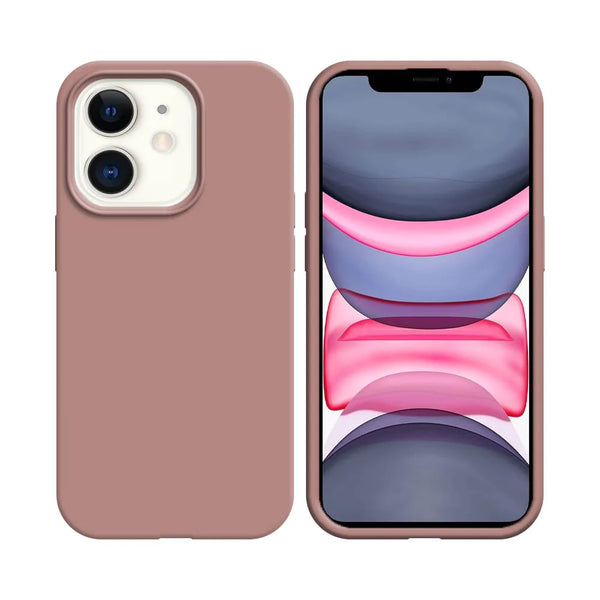 Coque Silicone Compatible pour Apple iPhone 11 (#06) Rose