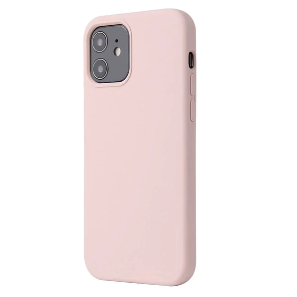Coque Silicone Compatible pour Apple iPhone 12 Mini Rose Gold