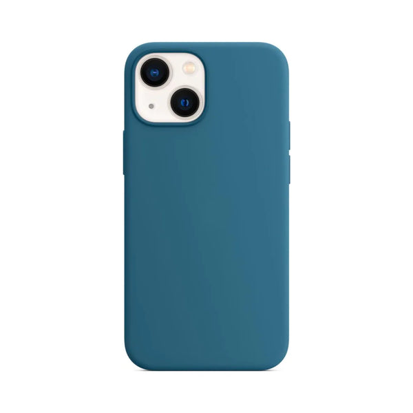 Coque Silicone Compatible pour Apple iPhone 13 Mini (#03) Bleu Clair