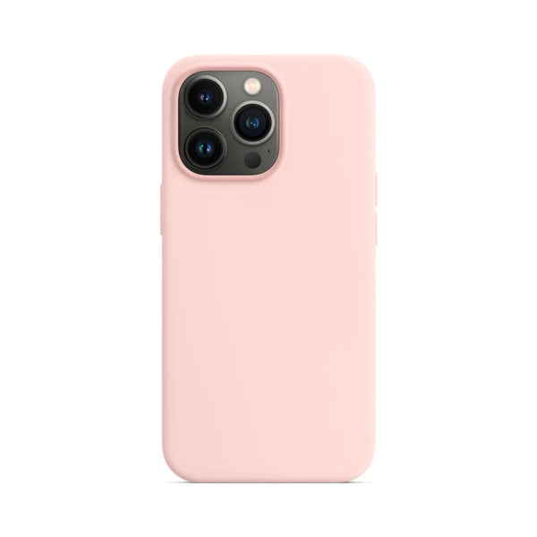Coque Silicone Compatible pour Apple iPhone 13 Pro Rose Gold