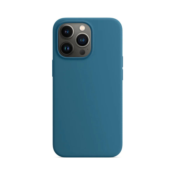 Coque Silicone Compatible pour Apple iPhone 13 Pro (#03) Bleu Clair