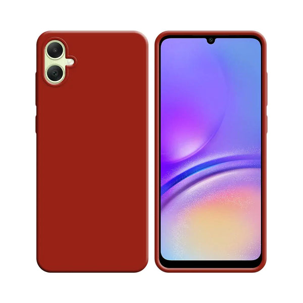 Silikonh¨¹lle kompatibel mit Samsung Galaxy A05 A055 Rot
