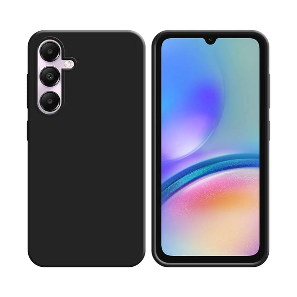 Silikonh¨¹lle kompatibel mit Samsung Galaxy A05s A057 Schwarz