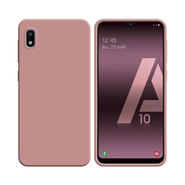 Silikonh¨¹lle kompatibel mit Samsung Galaxy A10 A105 Rosa