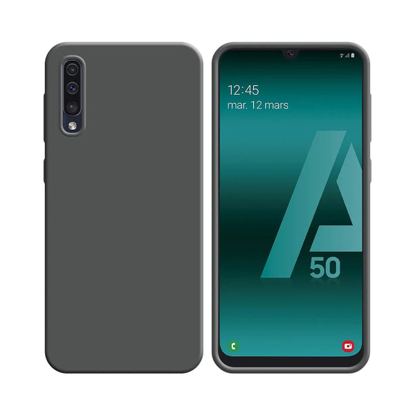 Silikonh¨¹lle kompatibel mit Samsung Galaxy A30S A307, A50 A505 & A50S A507 Grau