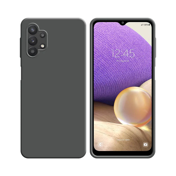 Silikonh¨¹lle kompatibel mit Samsung Galaxy A32 5G A326 Grau