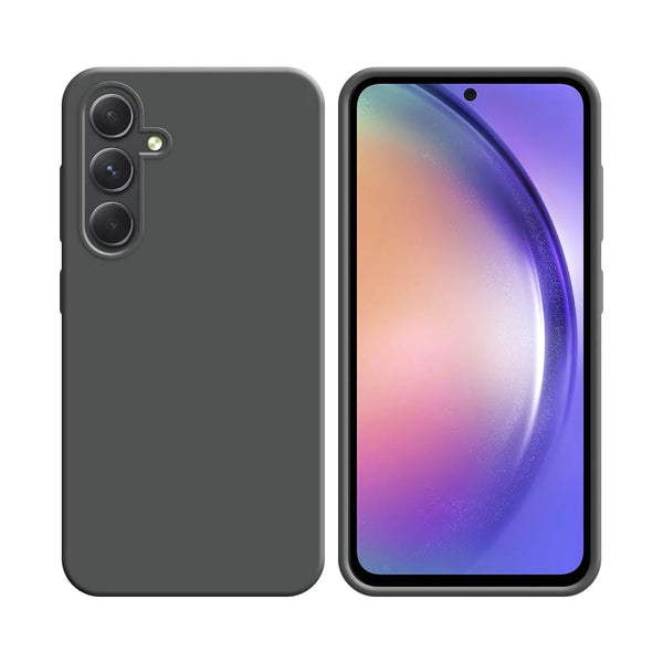 Silikonh¨¹lle kompatibel mit Samsung Galaxy A54 5G A546 Grau