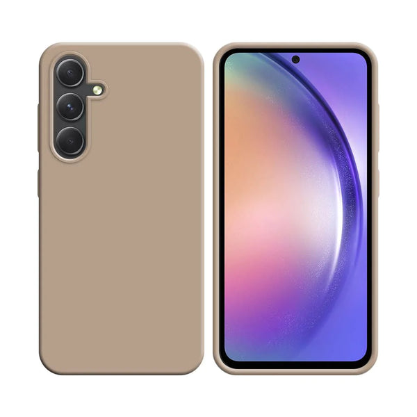 Silikonh¨¹lle kompatibel f¨¹r Samsung Galaxy A54 5G A546 Ros¨¦gold