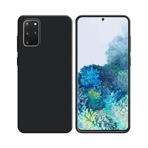 Silikonh¨¹lle kompatibel mit Samsung Galaxy S20 Plus 5G G986 & S20 Plus G985 Grau