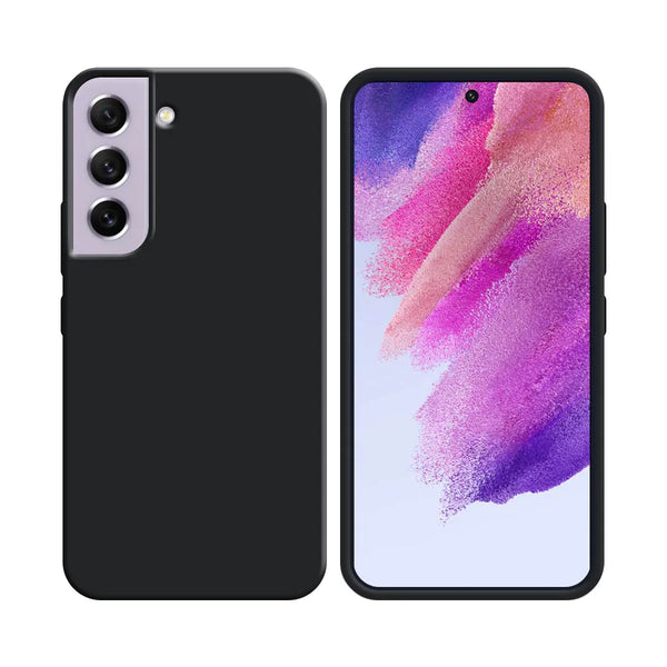 Silikonh¨¹lle kompatibel mit Samsung Galaxy S21 FE G990 Grau