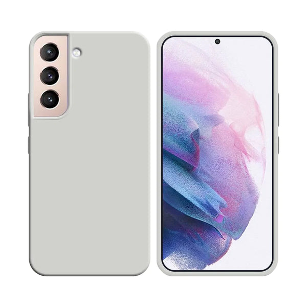 Silikonh¨¹lle kompatibel mit Samsung Galaxy S21 Plus 5G G996 Wei_