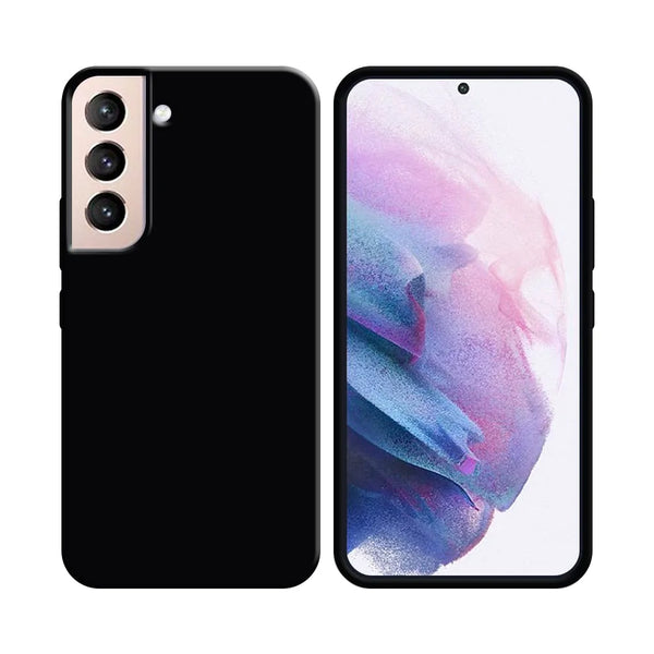 Silikonh¨¹lle kompatibel mit Samsung Galaxy S21 Plus 5G G996 Schwarz