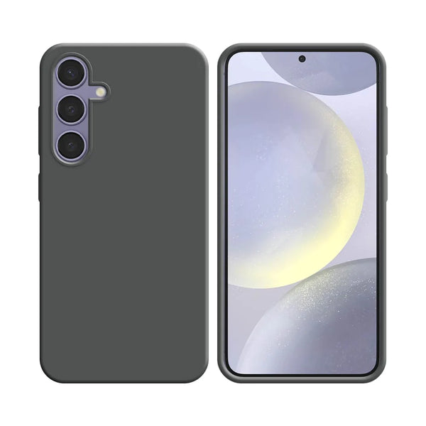 Silikonh¨¹lle kompatibel mit Samsung Galaxy S24 Plus 5G S926 Grau