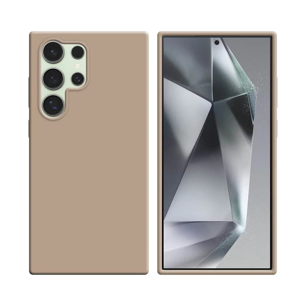 Silikonh¨¹lle kompatibel f¨¹r Samsung Galaxy S24 Ultra 5G S928 Ros¨¦gold