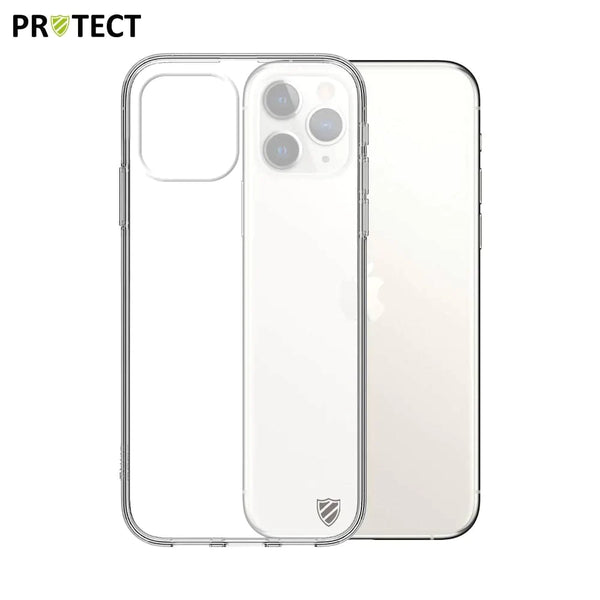 Coque Silicone PROTECT pour Apple iPhone 11 Pro Max Transparent
