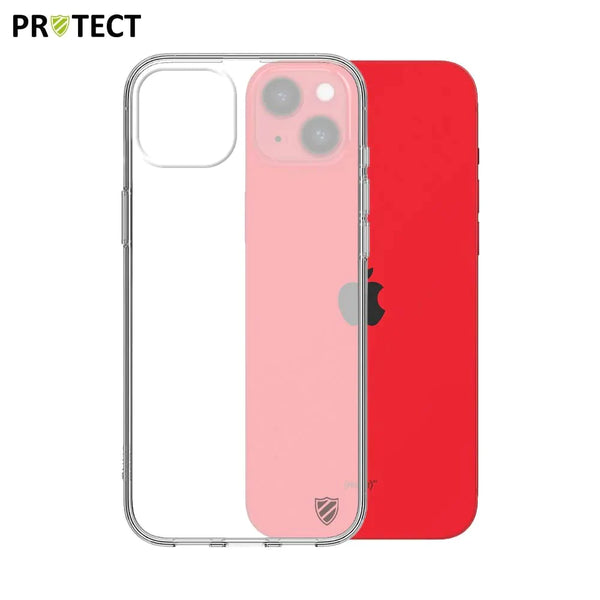Coque Silicone PROTECT pour Apple iPhone 14 Plus Transparent