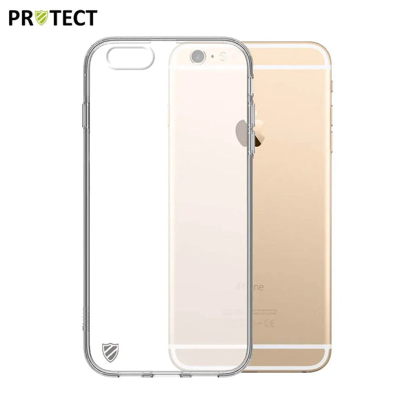 Coque Silicone PROTECT pour Apple iPhone 6 Plus iPhone 6S Plus Transparent
