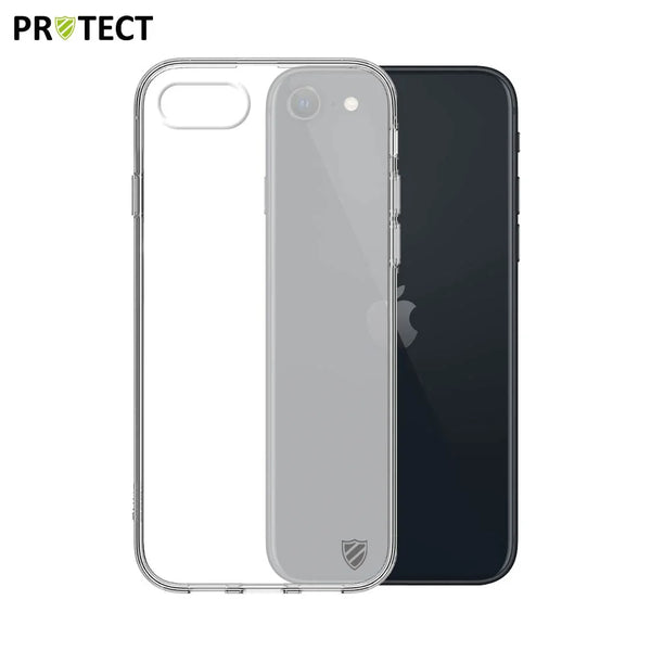 Coque Silicone PROTECT pour Apple iPhone SE 4 Transparent