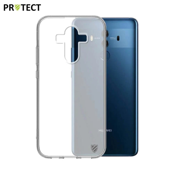 Funda de silicona PROTECT para Huawei Mate 10 Pro Transparente