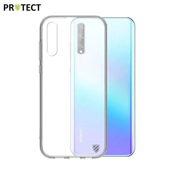 Funda de silicona PROTECT para Huawei P30 Transparente