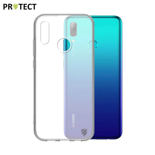 Custodia in silicone PROTECT per Huawei P Smart 2019 trasparente