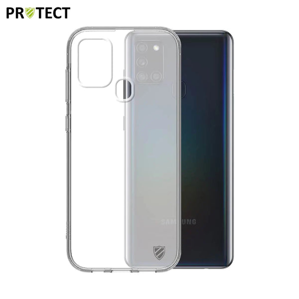 PROTECT Silikonh¨¹lle f¨¹r Samsung Galaxy A21S A217F Transparent