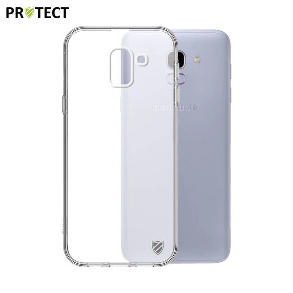 PROTECT Silikonh¨¹lle f¨¹r Samsung Galaxy J6 2018 J600 Transparent