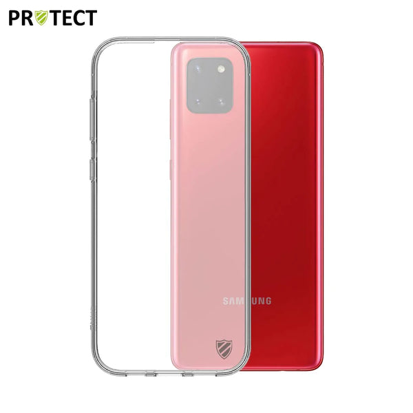 PROTECT Silikonh¨¹lle f¨¹r Samsung Galaxy Note 10 Lite N770 Transparent