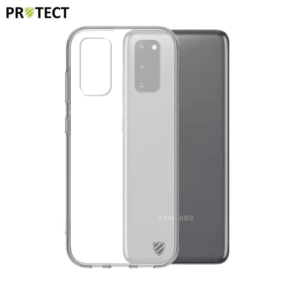 PROTECT Silikonh¨¹lle f¨¹r Samsung Galaxy S20 G980 Galaxy S20 5G G981 Transparent
