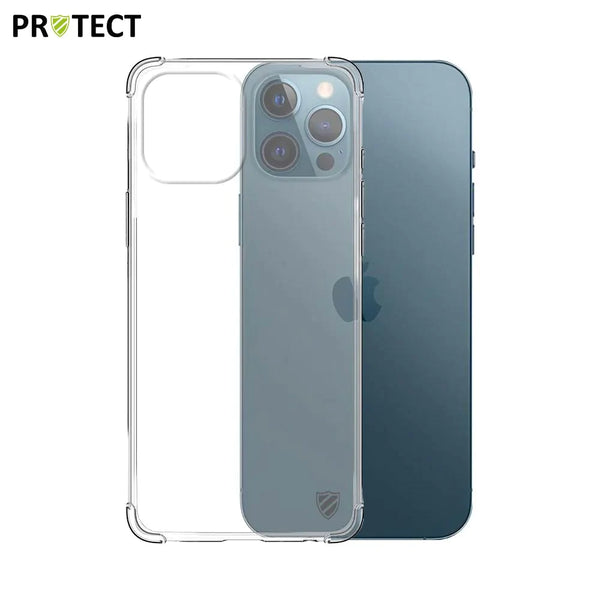 Coque Silicone Renforc¨¦e PROTECT pour Apple iPhone 12 Pro Max Transparent