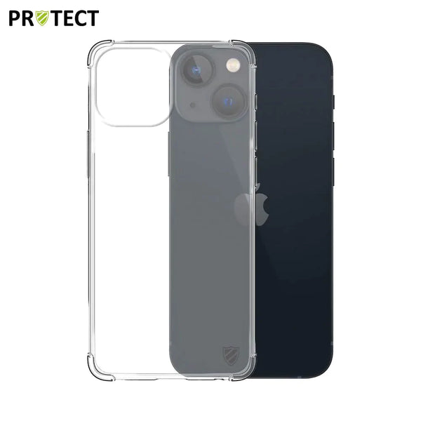 Coque Silicone Renforc¨¦e PROTECT pour Apple iPhone 13 Mini Transparent