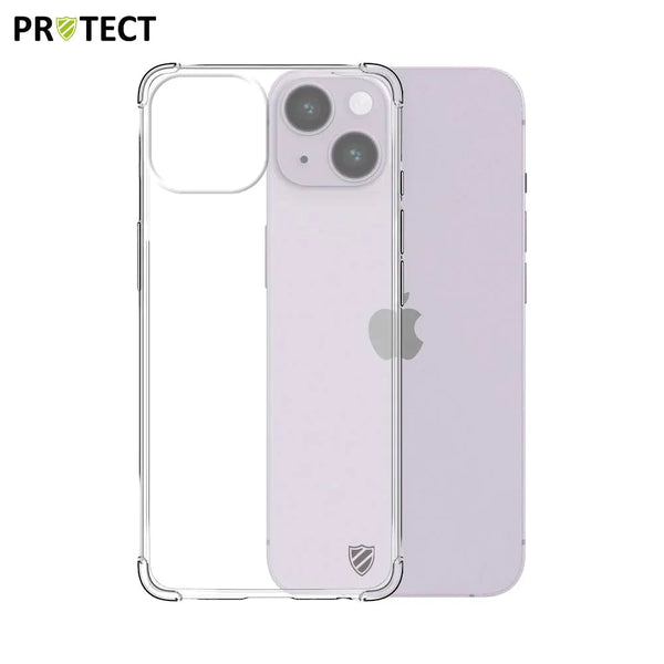 Coque Silicone Renforc¨¦e PROTECT pour Apple iPhone 14 Transparent