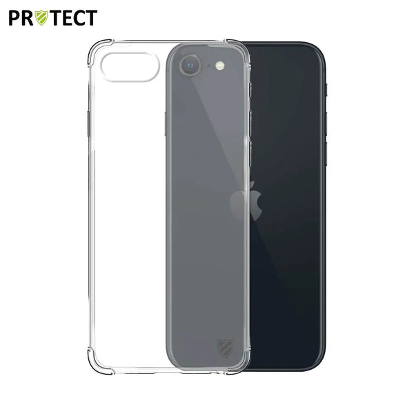 Coque Silicone Renforc¨¦e PROTECT pour Apple iPhone 7, 8, SE 2 & SE 3 Transparent