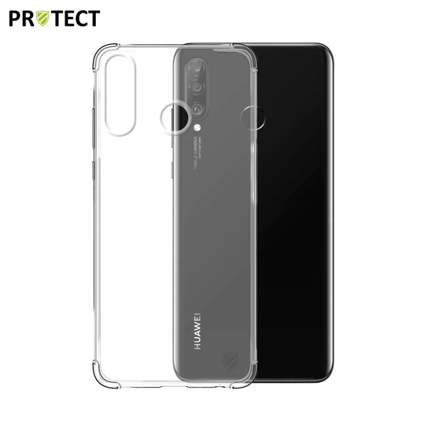Coque Silicone Renforc¨¦e PROTECT pour Huawei P30 Lite P30 Lite New Edition Transparent