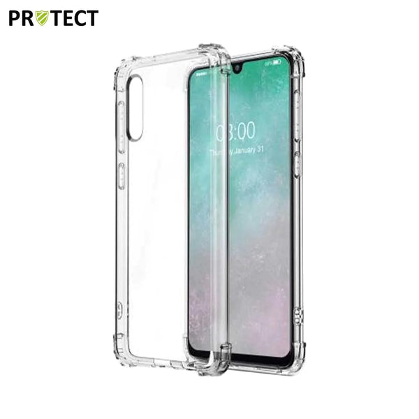Funda de silicona reforzada PROTECT para Huawei P30 Transparente
