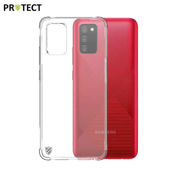 PROTECT Verst_rkte Silikonh¨¹lle f¨¹r Samsung Galaxy A02s A025 Transparent