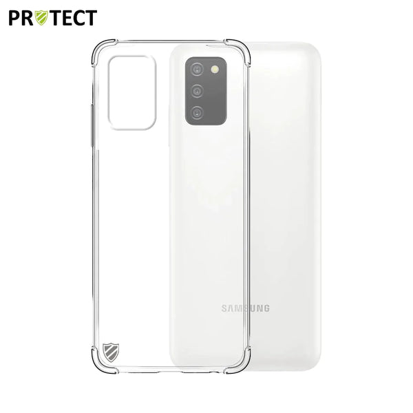 PROTECT Verst_rkte Silikonh¨¹lle f¨¹r Samsung Galaxy A03s A037 Transparent