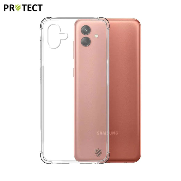 PROTECT Verst_rkte Silikonh¨¹lle f¨¹r Samsung Galaxy A04 A045 Transparent