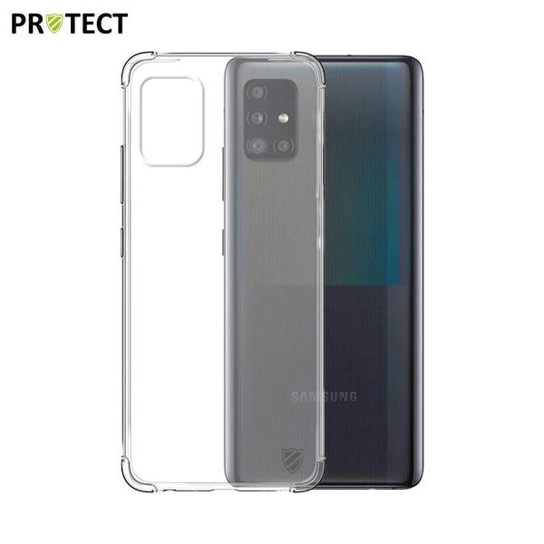 PROTECT Verst_rkte Silikonh¨¹lle f¨¹r Samsung Galaxy A51 5G A516 Transparent