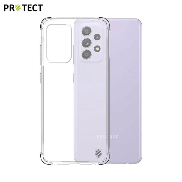 PROTECT Verst_rkte Silikonh¨¹lle f¨¹r Samsung Galaxy A52 5G A526 Galaxy A52 4G A525 Transparent
