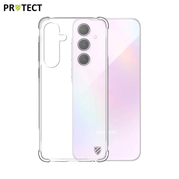 PROTECT Verst_rkte Silikonh¨¹lle f¨¹r Samsung Galaxy A55 5G A556 Transparent