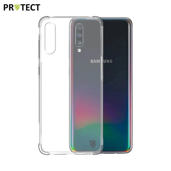 PROTECT Verst_rkte Silikonh¨¹lle f¨¹r Samsung Galaxy A70 A705 Transparent
