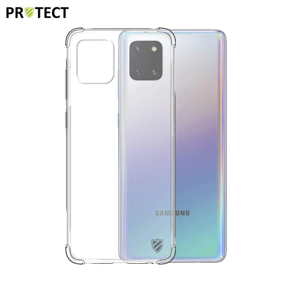 PROTECT Verst_rkte Silikonh¨¹lle f¨¹r Samsung Galaxy Note 10 Lite N770 Transparent