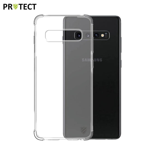 PROTECT Verst_rkte Silikonh¨¹lle f¨¹r Samsung Galaxy S10 Plus G975 Transparent
