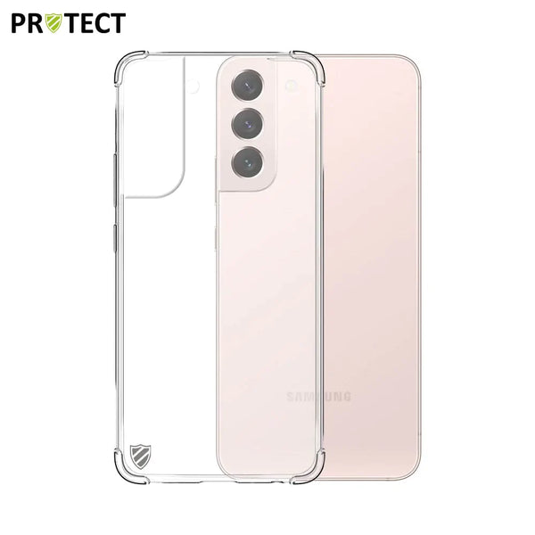 PROTECT Verst_rkte Silikonh¨¹lle f¨¹r Samsung Galaxy S22 Plus S906 Transparent